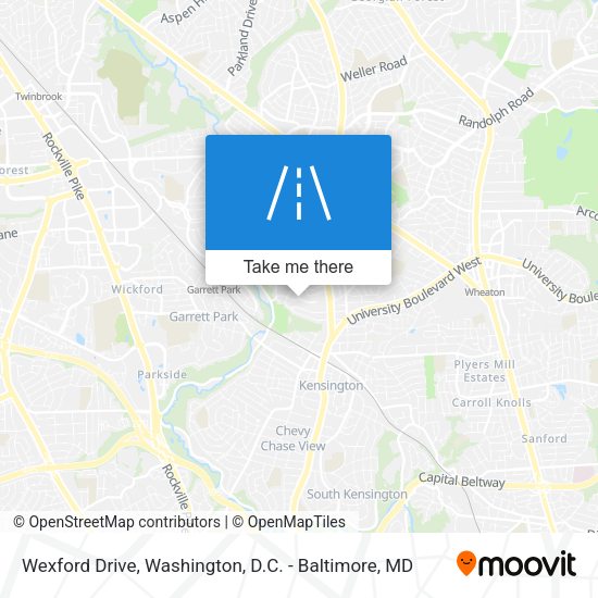 Mapa de Wexford Drive