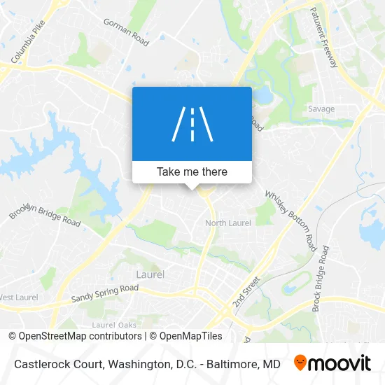 Castlerock Court map