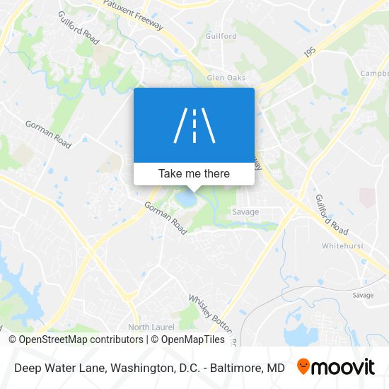 Deep Water Lane map