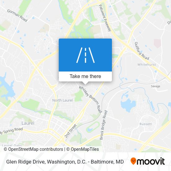 Mapa de Glen Ridge Drive