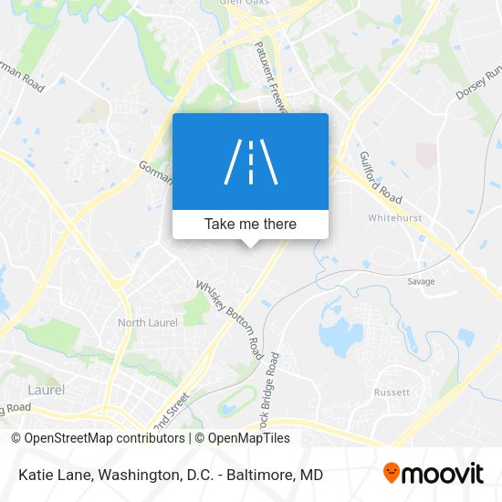 Mapa de Katie Lane