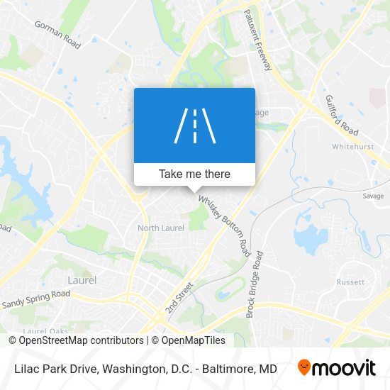 Lilac Park Drive map