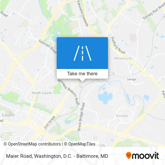 Maier Road map