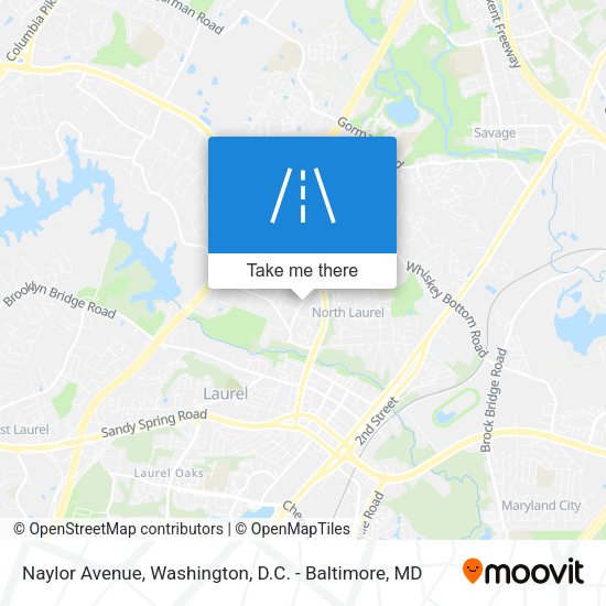 Mapa de Naylor Avenue