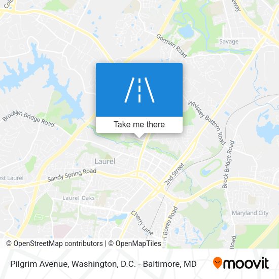 Pilgrim Avenue map