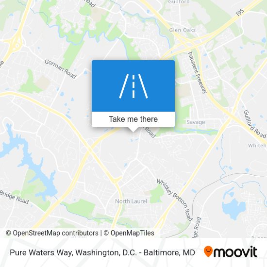 Mapa de Pure Waters Way