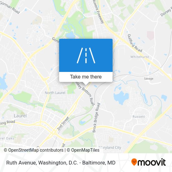 Mapa de Ruth Avenue