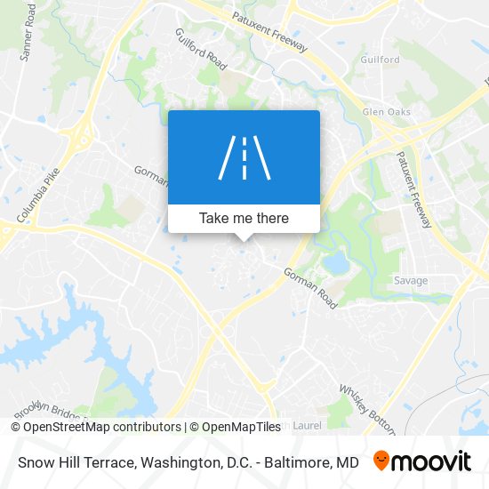 Mapa de Snow Hill Terrace