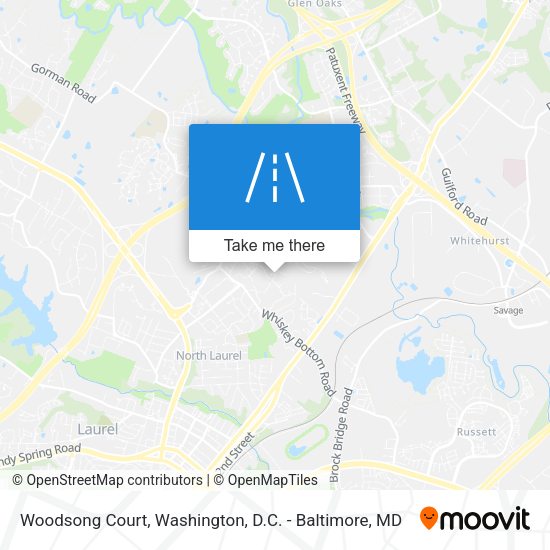 Woodsong Court map