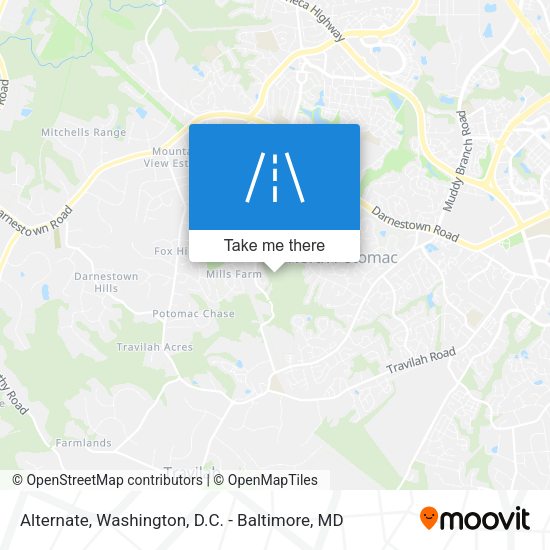 Alternate map