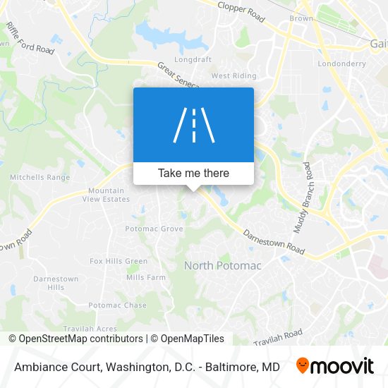 Ambiance Court map