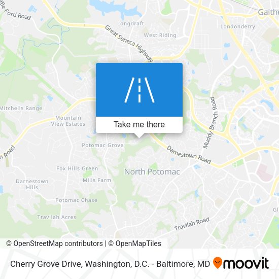 Cherry Grove Drive map