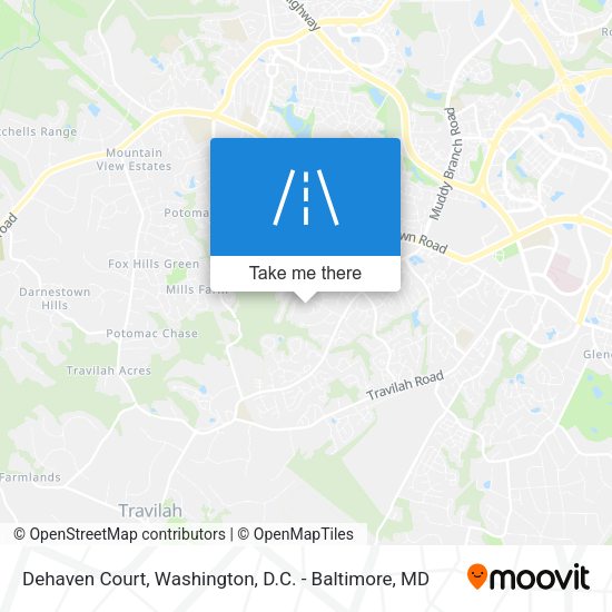 Dehaven Court map