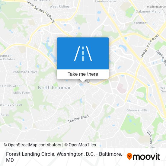 Forest Landing Circle map