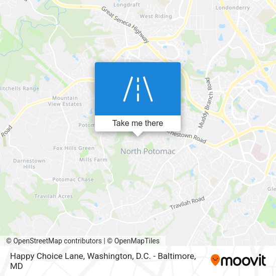 Happy Choice Lane map