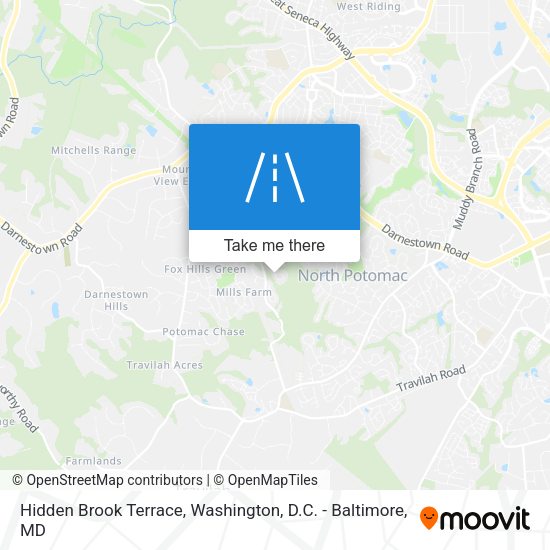 Mapa de Hidden Brook Terrace