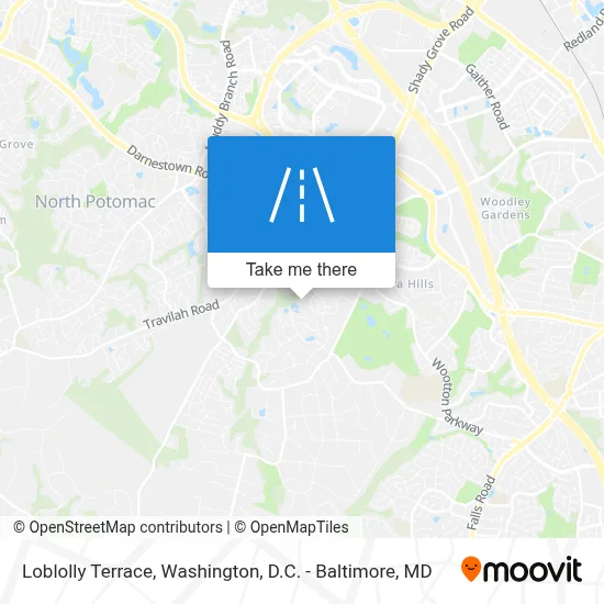 Loblolly Terrace map