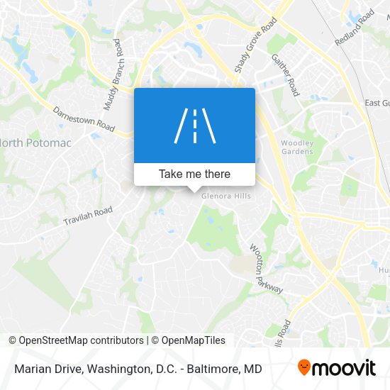 Marian Drive map
