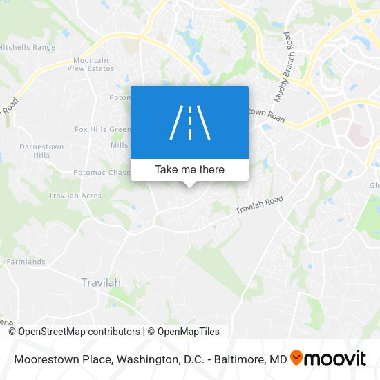 Mapa de Moorestown Place