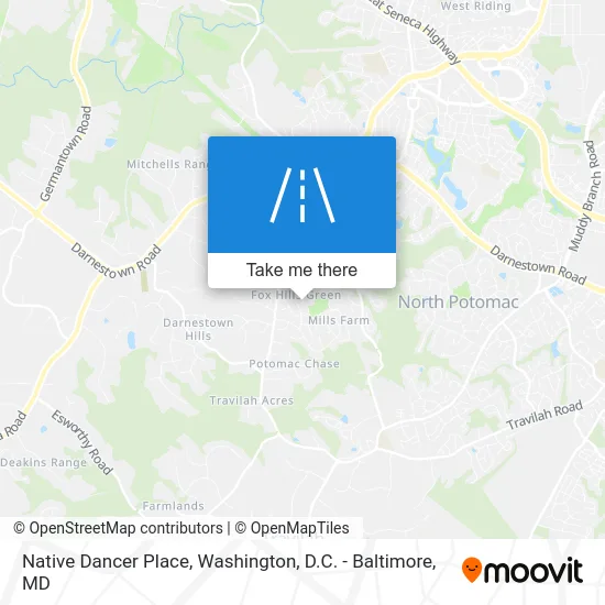 Native Dancer Place map