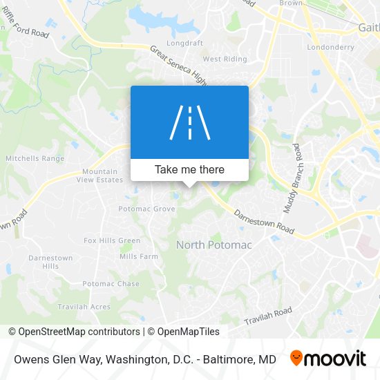 Mapa de Owens Glen Way