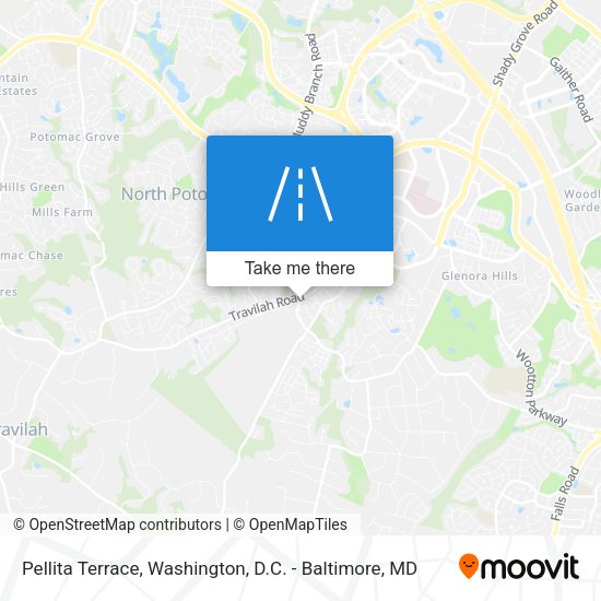 Pellita Terrace map
