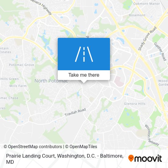 Mapa de Prairie Landing Court