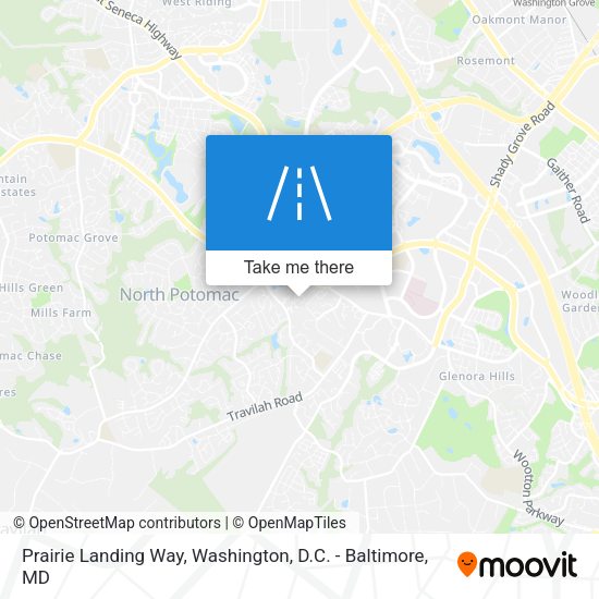Mapa de Prairie Landing Way