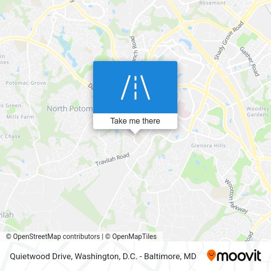 Mapa de Quietwood Drive