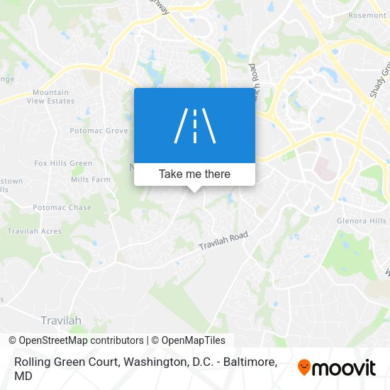 Mapa de Rolling Green Court