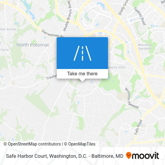Safe Harbor Court map
