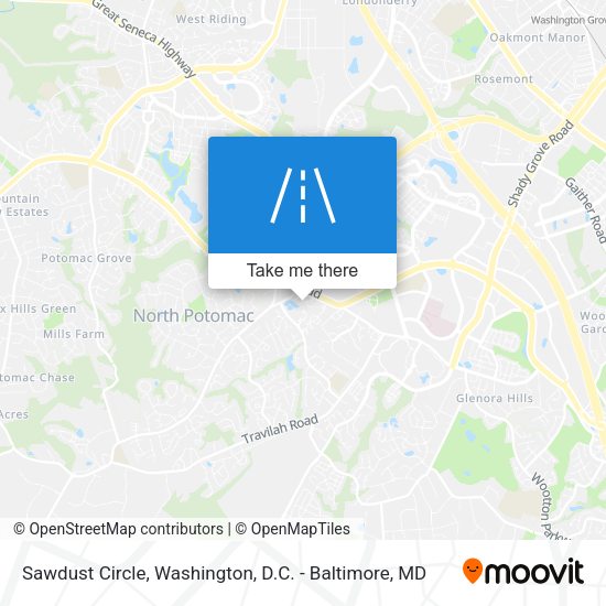 Mapa de Sawdust Circle