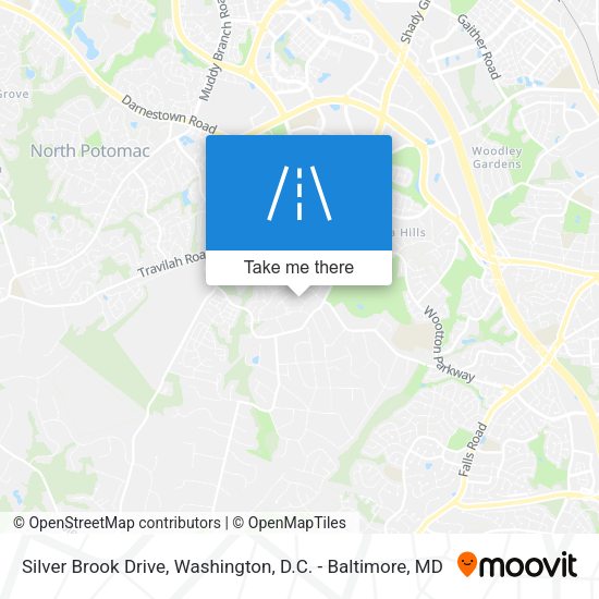 Silver Brook Drive map