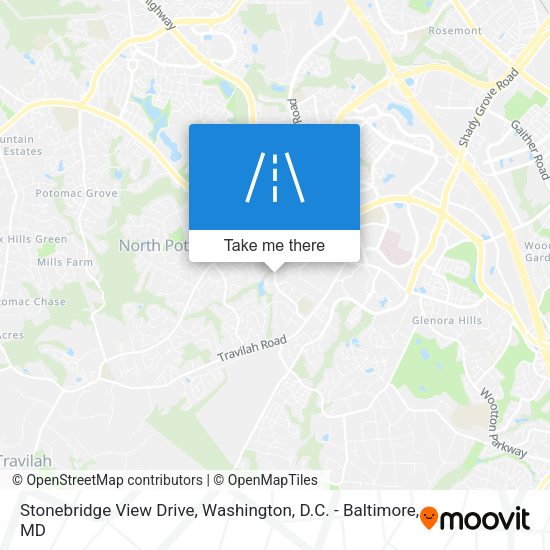 Stonebridge View Drive map