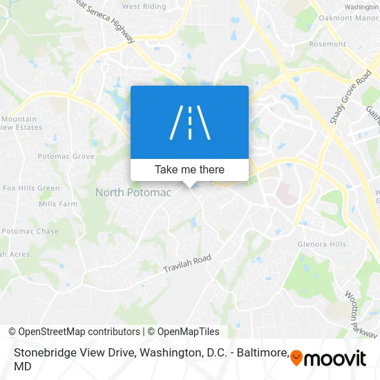 Stonebridge View Drive map