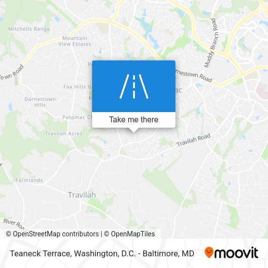 Mapa de Teaneck Terrace