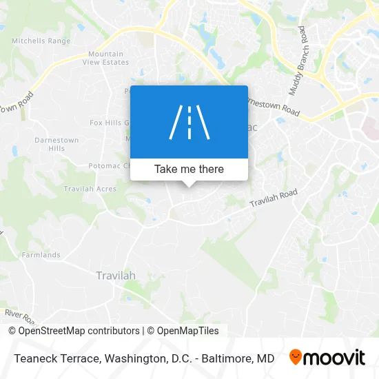 Teaneck Terrace map