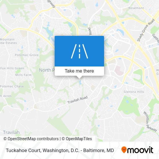 Tuckahoe Court map