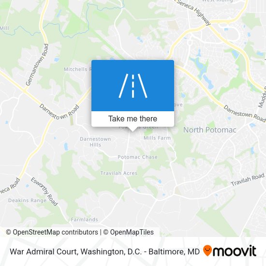 Mapa de War Admiral Court