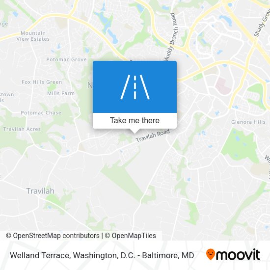Mapa de Welland Terrace