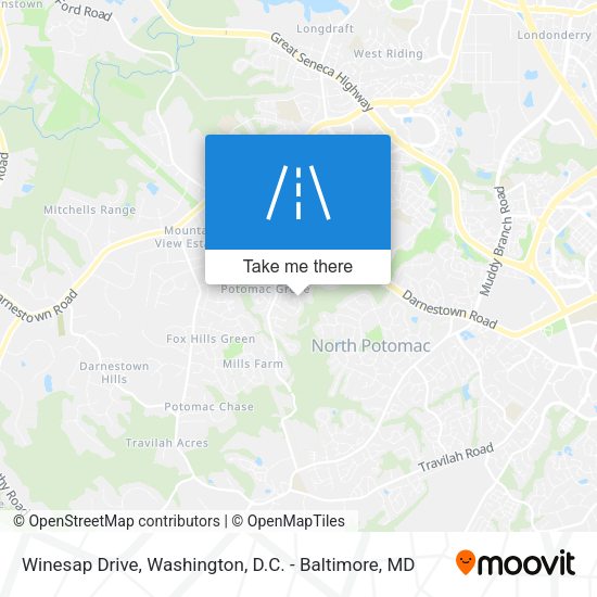 Winesap Drive map