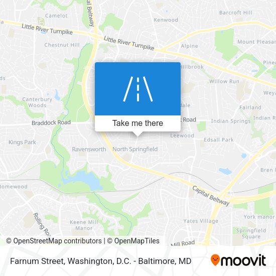 Farnum Street map