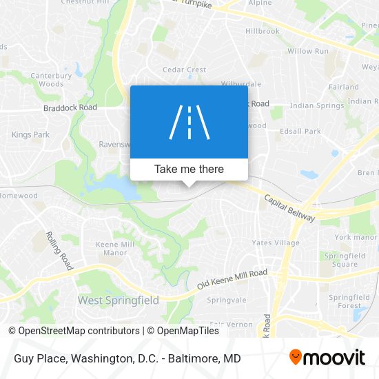 Mapa de Guy Place