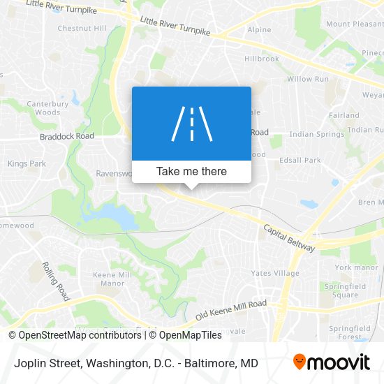 Joplin Street map