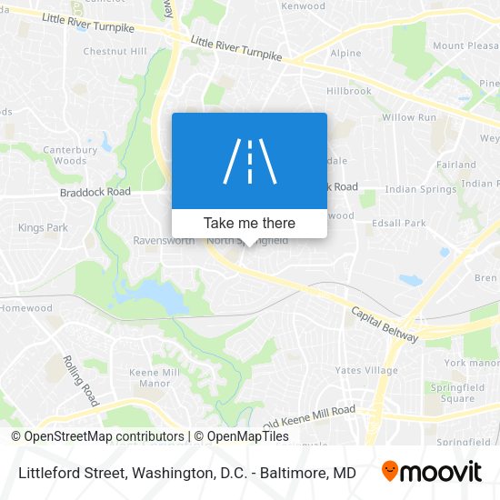 Mapa de Littleford Street