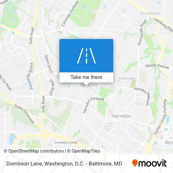 Dominion Lane map