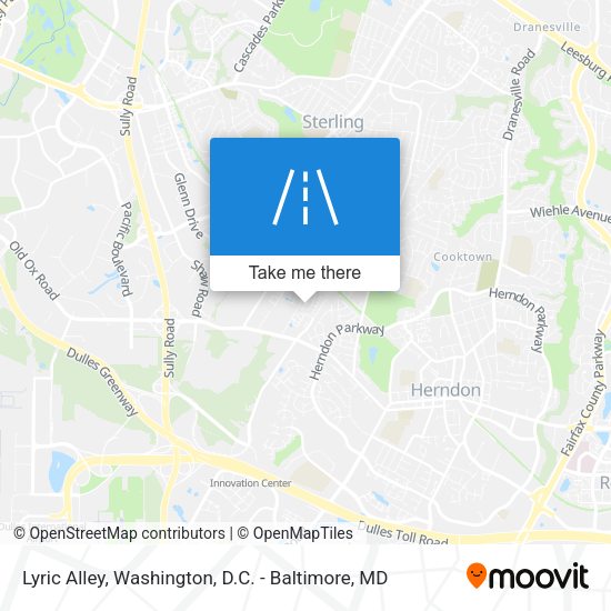 Lyric Alley map