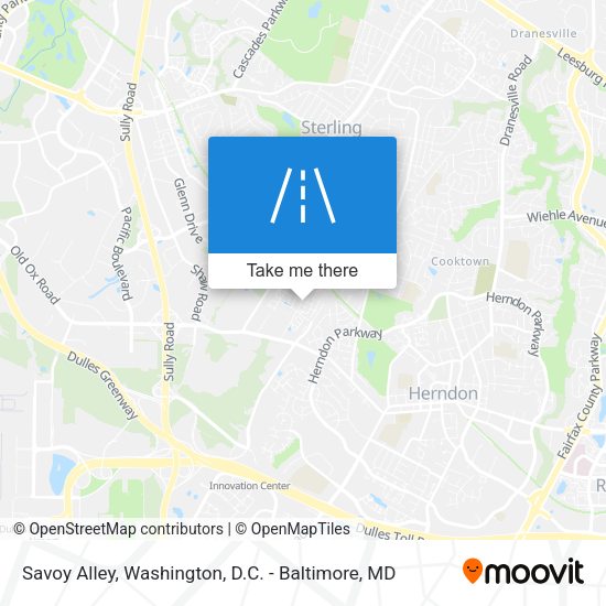 Mapa de Savoy Alley
