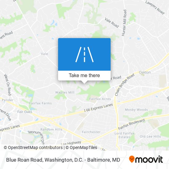 Blue Roan Road map