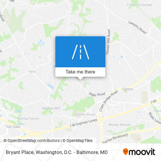 Bryant Place map